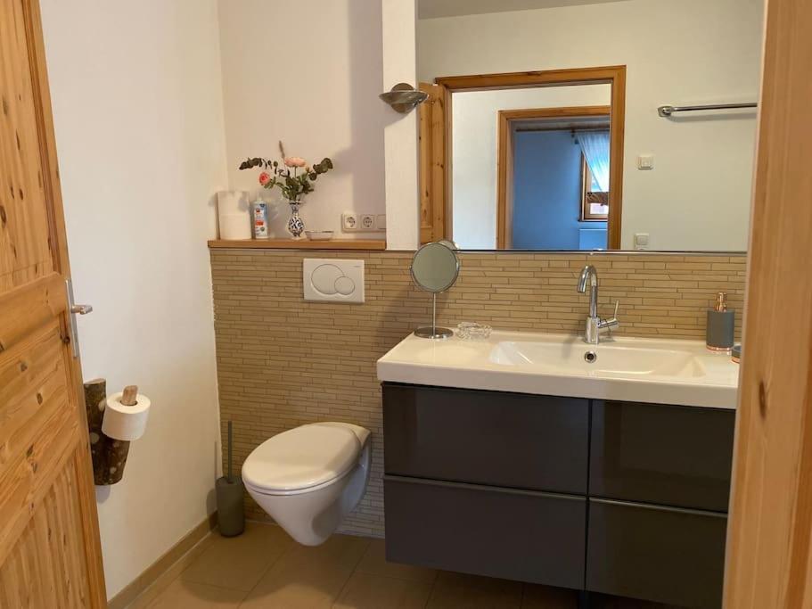 פישבאכאו Casa Natur Pur, 85M2 Mit Garten Sauna מראה חיצוני תמונה