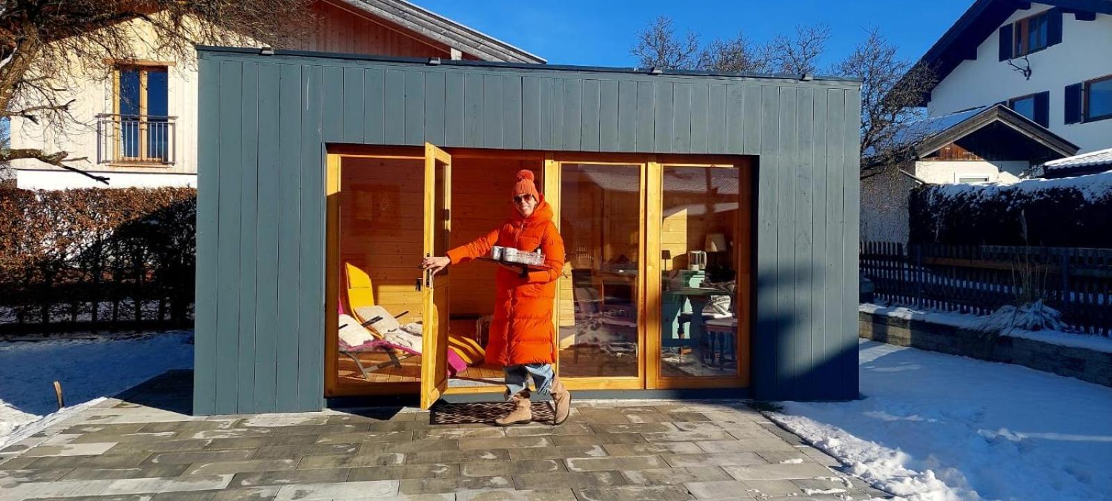 פישבאכאו Casa Natur Pur, 85M2 Mit Garten Sauna מראה חיצוני תמונה
